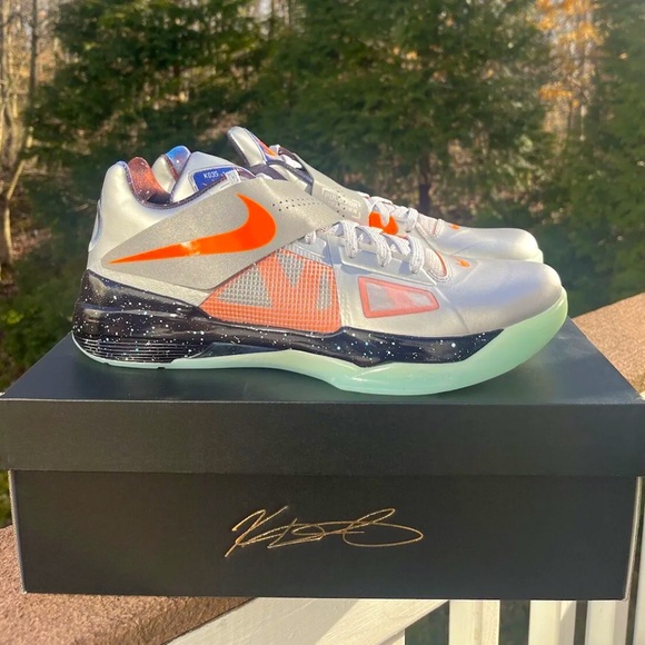 🌌✨🌠 Nike KD 4 Galaxy Size 10W / 8.5M 🌌✨🌠 - Picture 4 of 6